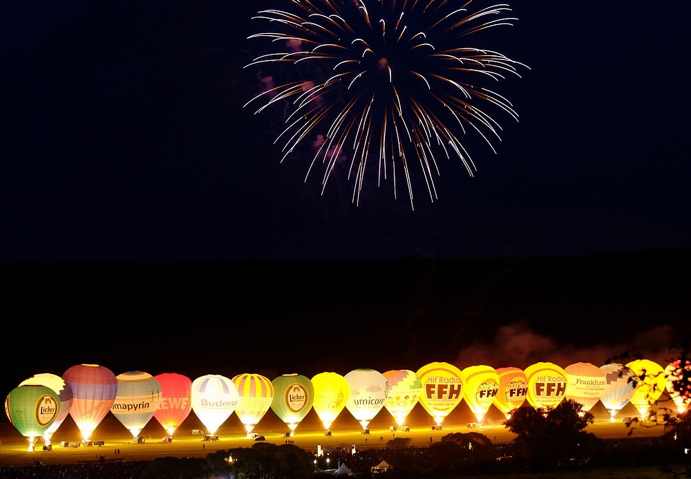 FFH Flugtag Langenselbold - Ballon-Licht