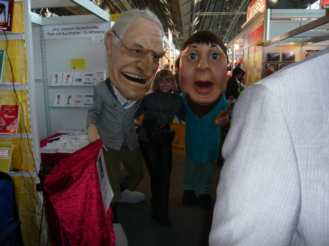 FFM-Buchmesse 10.-14.10.2007 - zwischen Angela Merkel & Edmund Stoiber