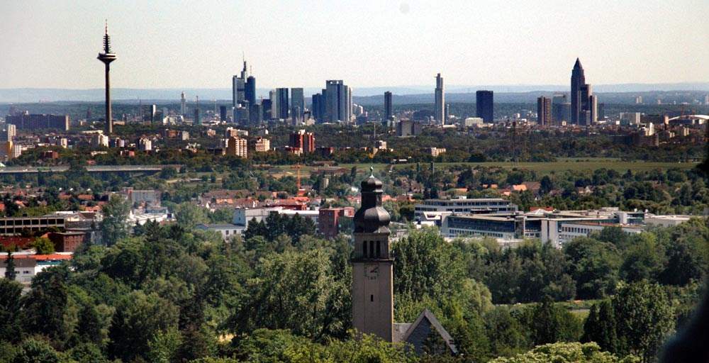 FFM Skyline von Oberursel gesehen