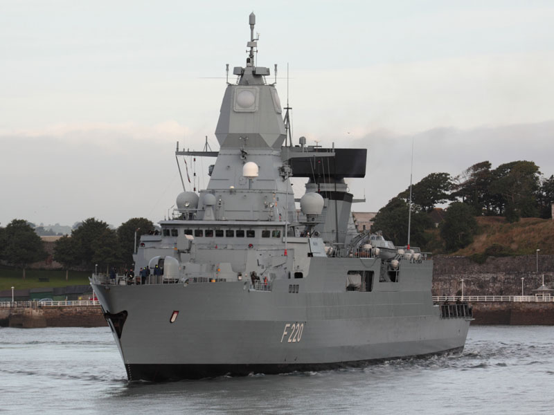 FGS Hamburg in the Hamoaze