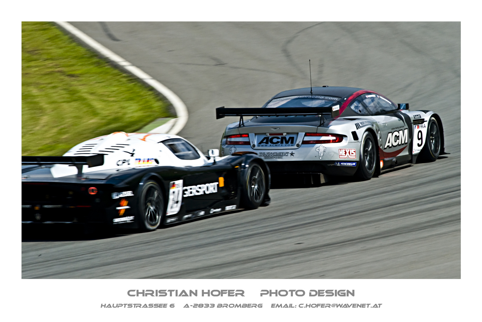 FIA GT1 Brno - Aston Martin / Maserati