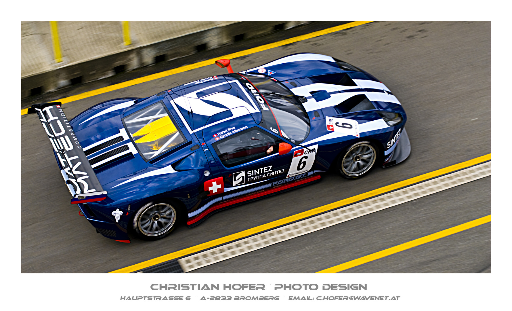 FIA GT1 Brno - Ford GT Boxengasse