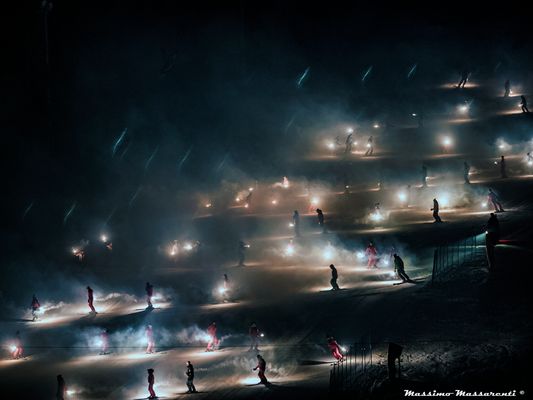 Fiaccolata Maestri di Sci - Sestrieres