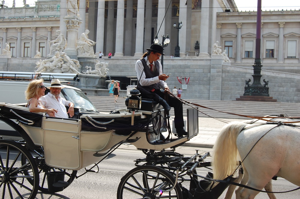 Fiakerfahren in Wien