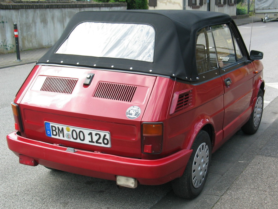 Fiat 126 Cabrio Foto & Bild autos & zweiräder, oldtimer