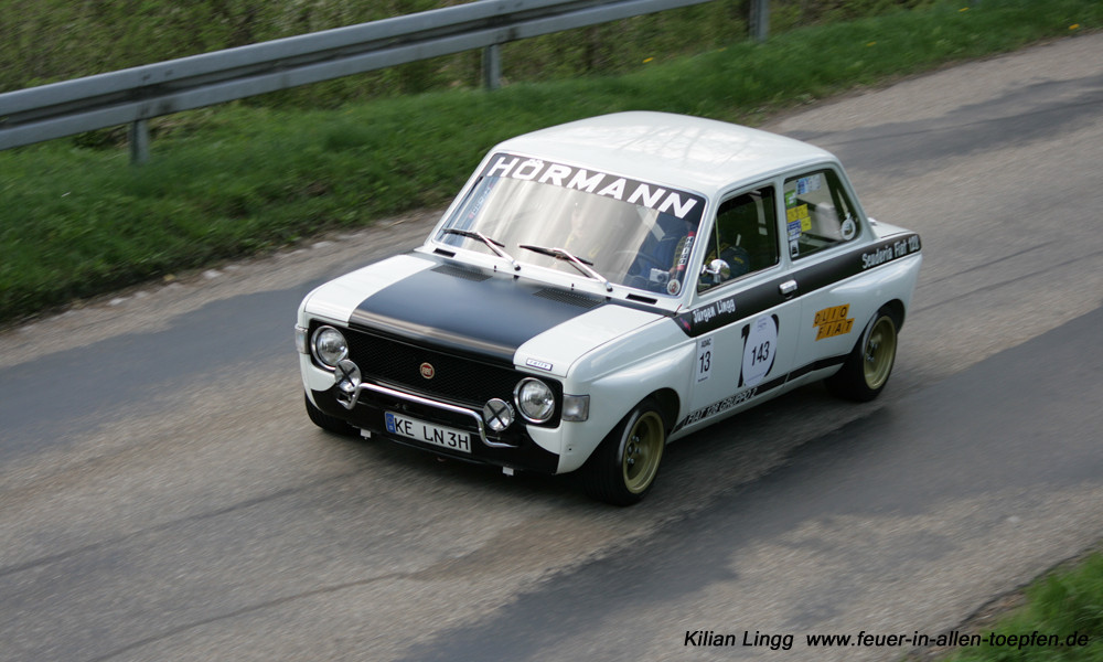 Fiat 128 Rally - Langenburg Historic 2009