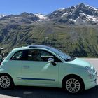 Fiat 500 Climbing the Alps (2022)