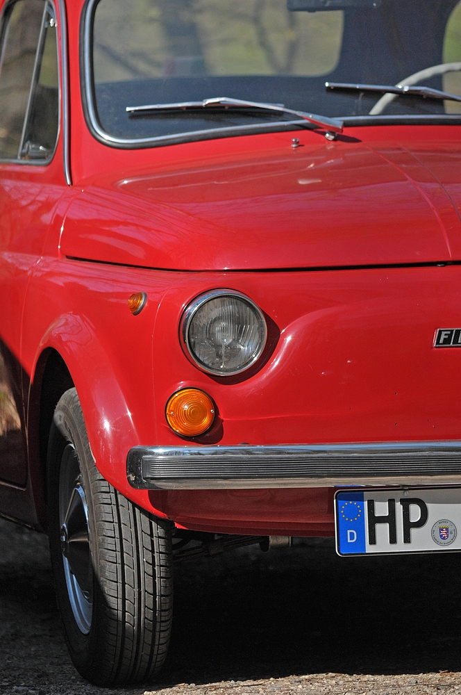 Fiat 500: Der kleine Rote