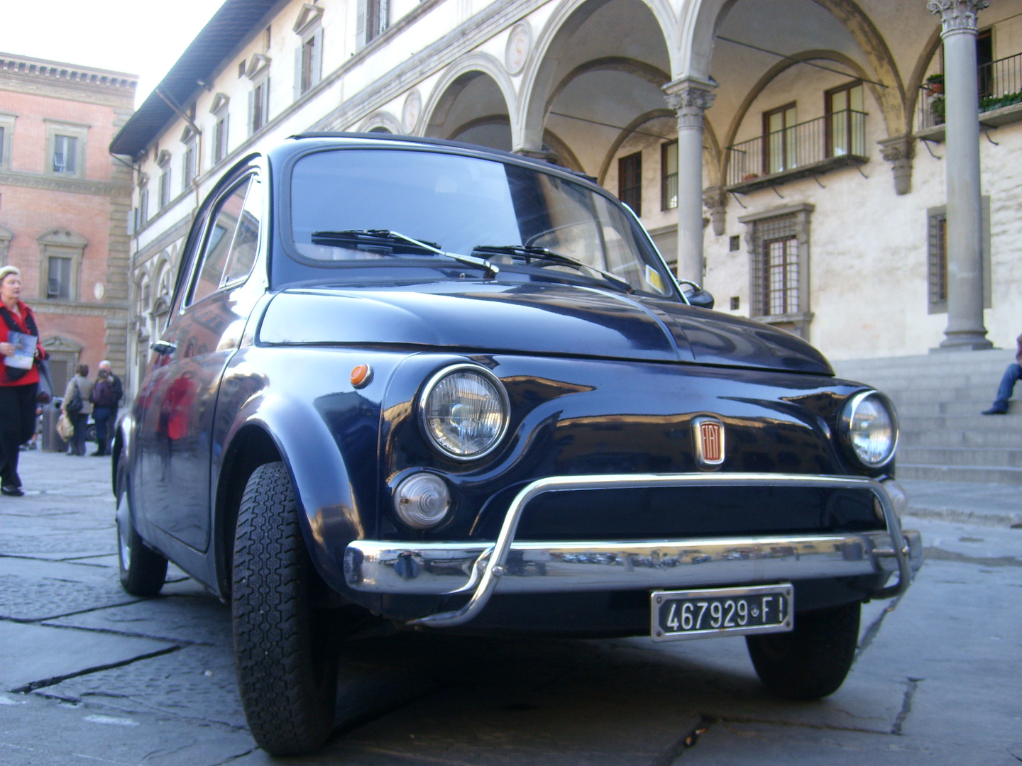 Fiat 500 in Florenz