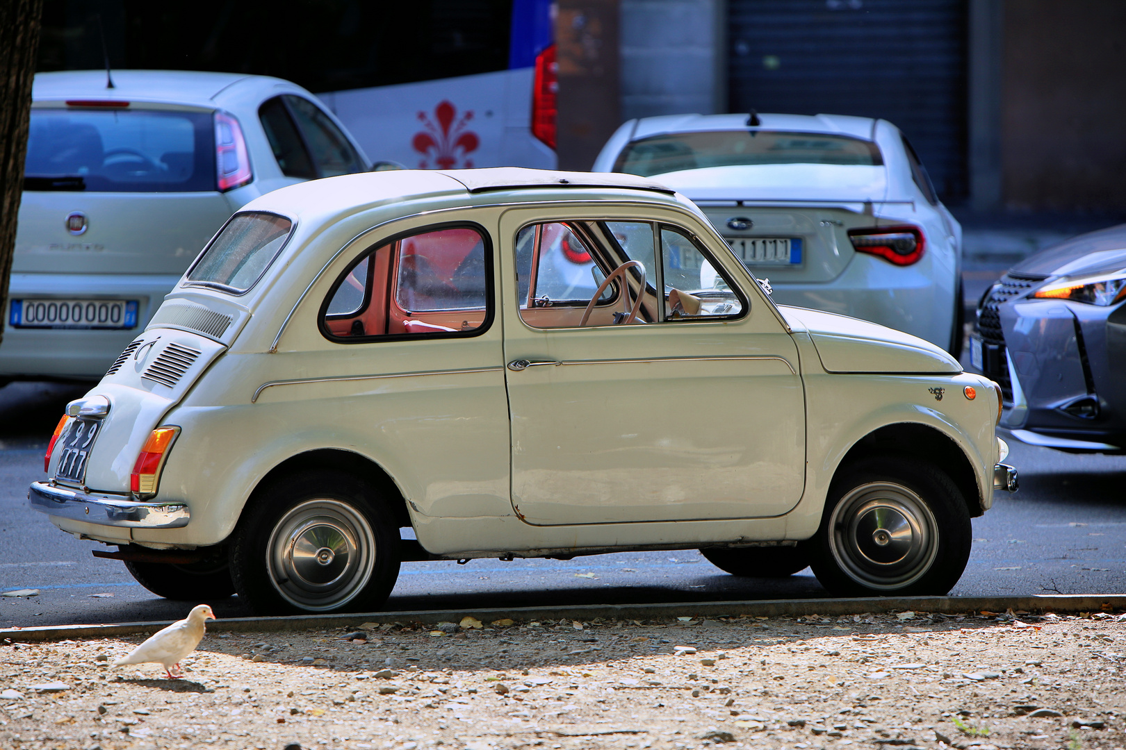 Fiat 500 in Florenz