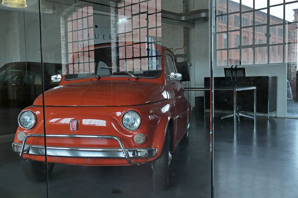 Fiat 500: Klein, rot, laut