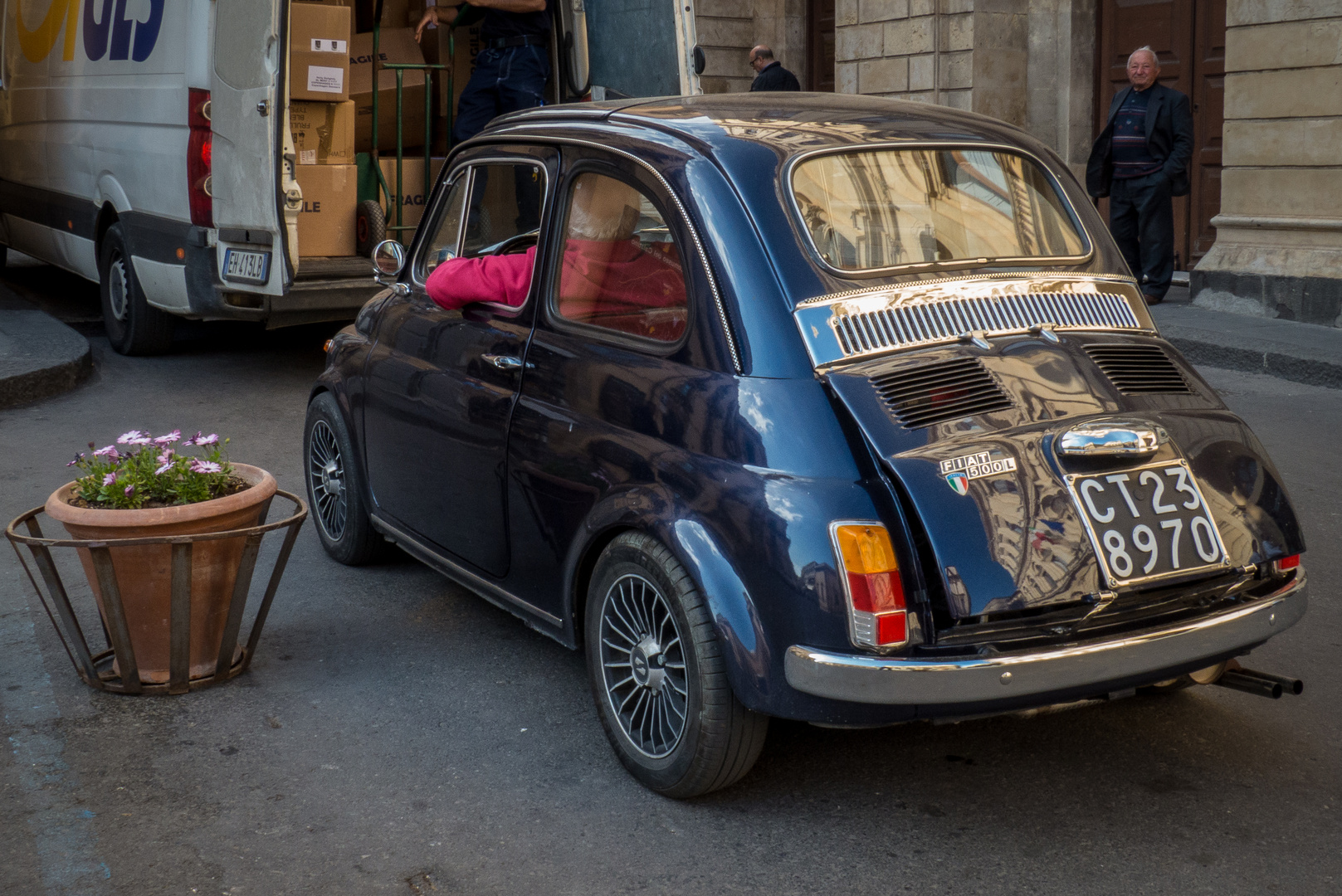 Fiat 500 L in Caltagirone