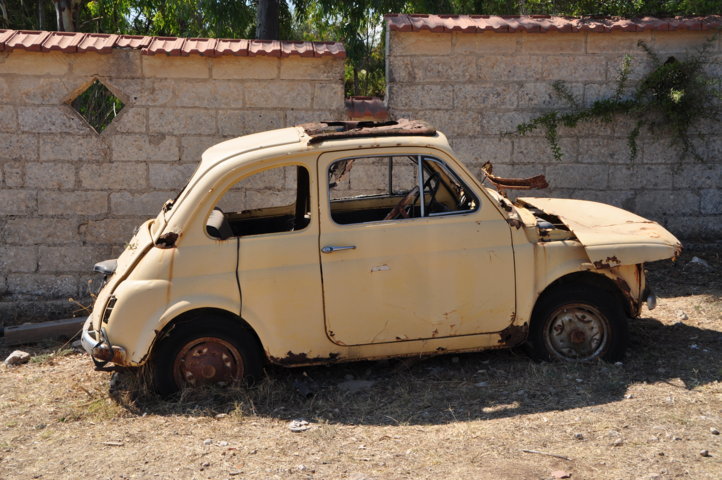 Fiat 500 - oder das, was davon noch übrig ist