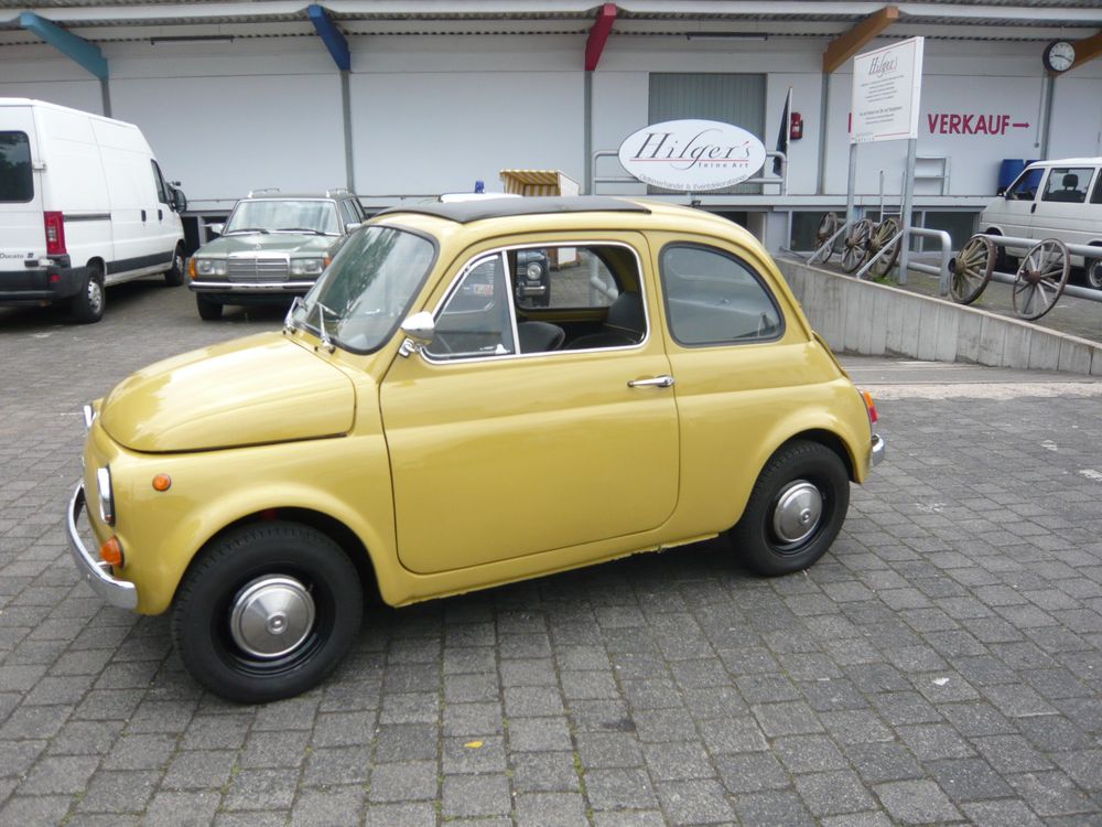 Fiat 500 R - auch ich habe ein neues Zuhause