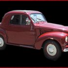 FIAT 500 Topolina: un bolide rosso