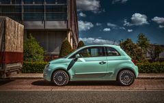 Fiat 500 türkis