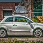 Fiat 500 weiß