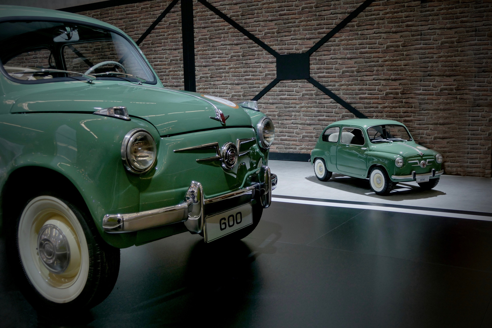 Fiat 600 mit Nachwuchs...