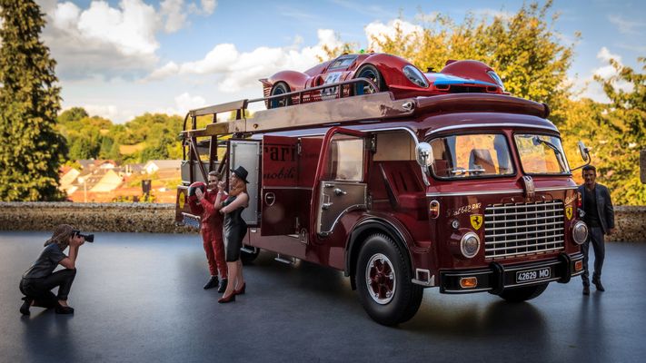 Fiat 642 RN2 Bartoletti Ferrari Race Transporter 1956 {CMR}