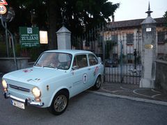 Fiat 850 Special - unser Fahrzeug auf dem Weg zur Mille