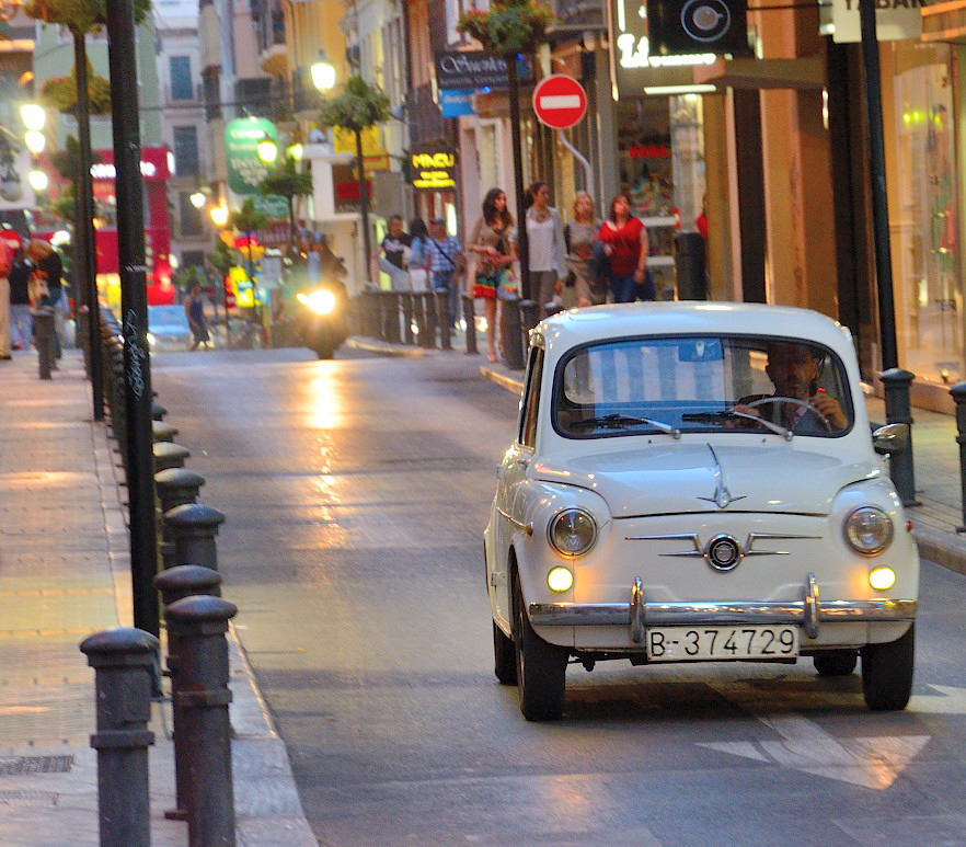 Fiat fahren in Alicante