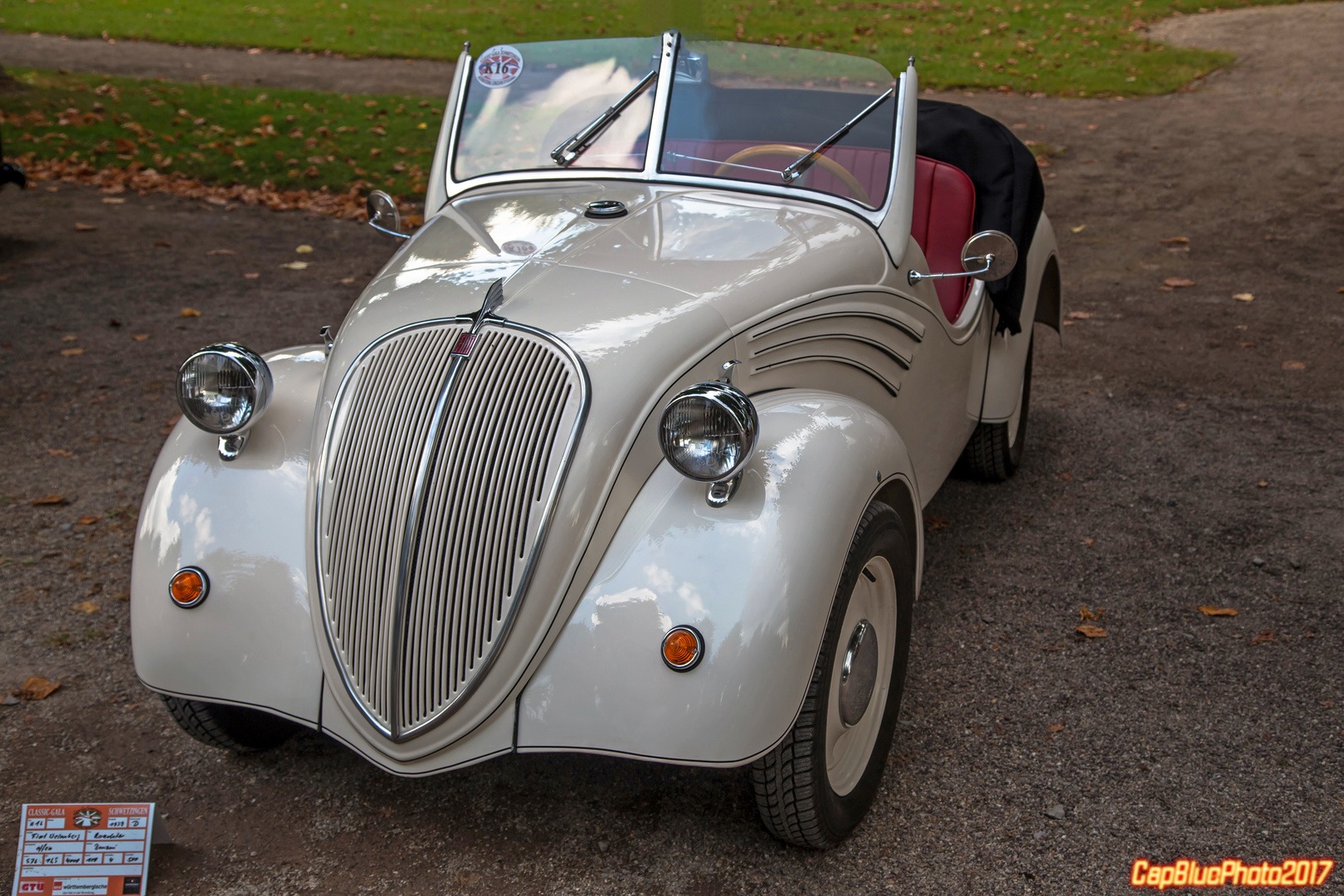 Fiat NSU 500 A  "Topolino" Spider Weinsberg  I 1939 bei den Classic Cars Schwetzingen 2017