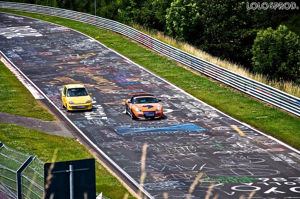 Fiat vs Porsche @ Nordschleife