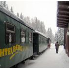 Fichtelberg Bimmel Bahn im Erzgebirge