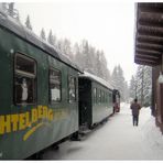Fichtelberg Bimmel Bahn im Erzgebirge