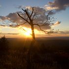 Fichtelberg Blick übers Land