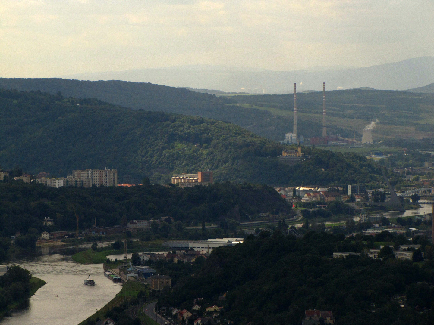 Fichtelberg und Raddampfer "Dresden"