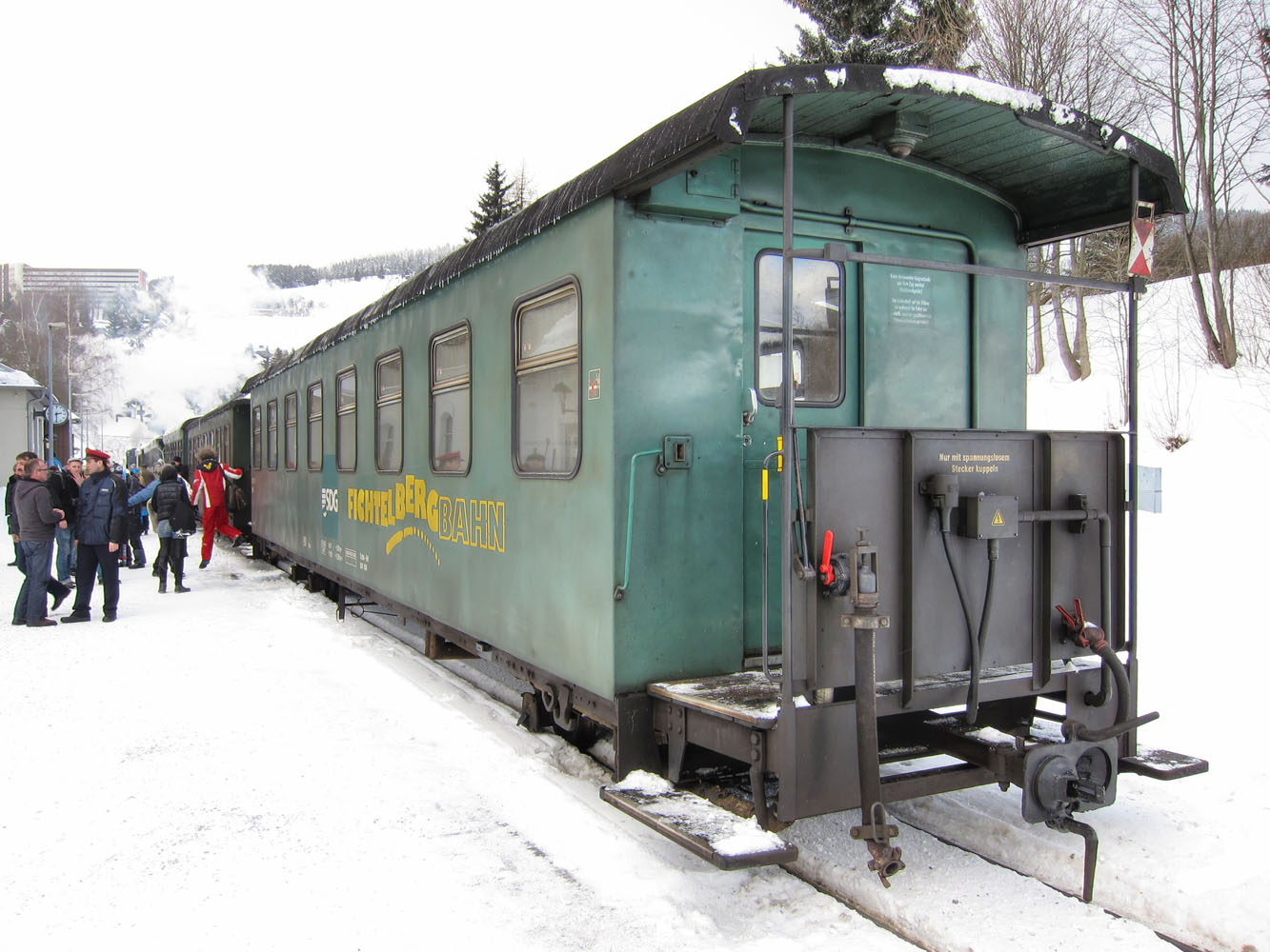 Fichtelbergbahn - Endstation Oberwiesenthal