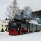 Fichtelbergbahn im Winter