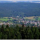 Fichtelgebirge - Blick auf Bischofsgrün