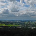 Fichtelgebirge: Blick vom Arnsteinfels