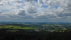 Fichtelgebirge: Blick vom Arnsteinfels