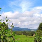 Fichtelgebirge Kösseine Naabtal aus Ölbrunn