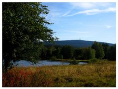 Fichtelgebirge: Schneebergblick