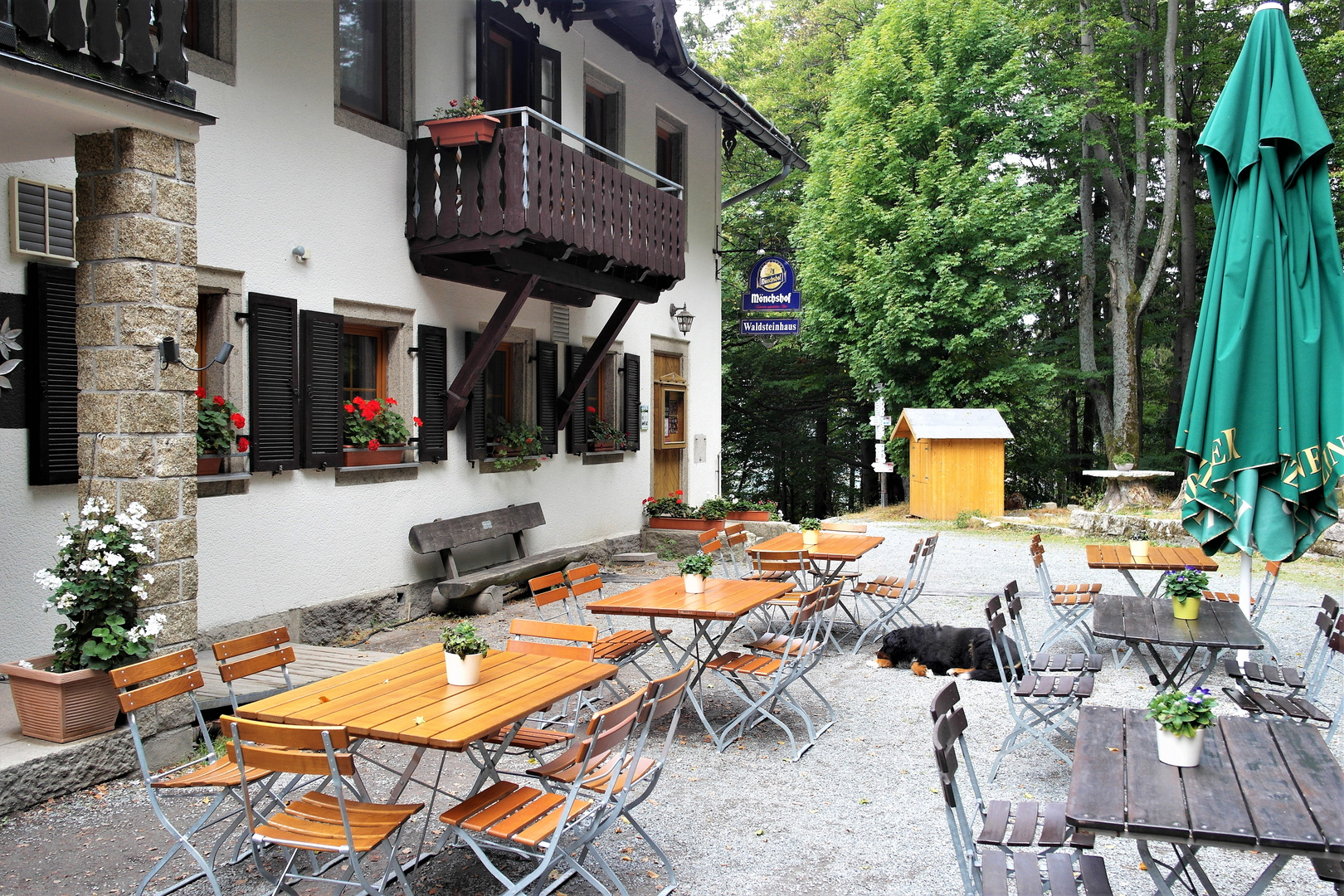  Fichtelgebirge : Zugang Waldsteinhaus