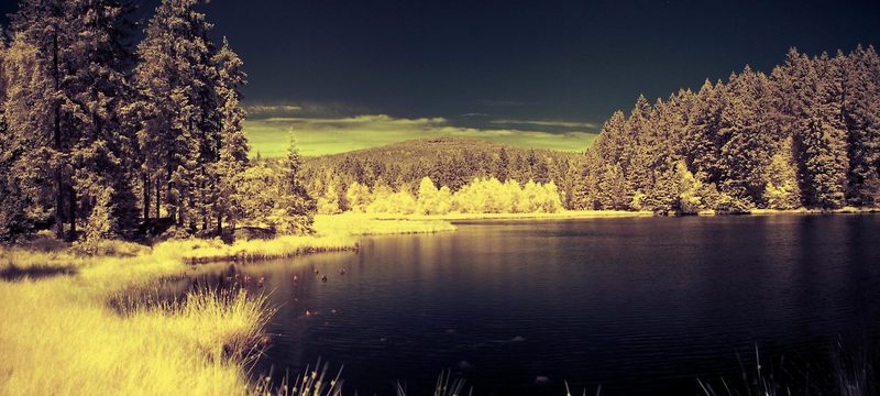 Fichtelsee/Bayern Pano