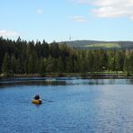 Fichtelseeblick zum Schneeberg