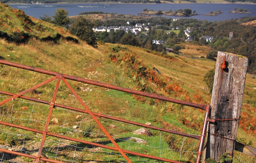 Field gate, Gortean, Near Ballachulish, Argyll