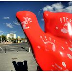 Field of view of a buddy bear