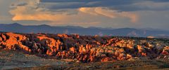 *Fiery Furnace at sunset*