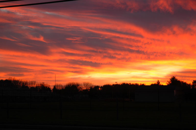 Fiery Skies