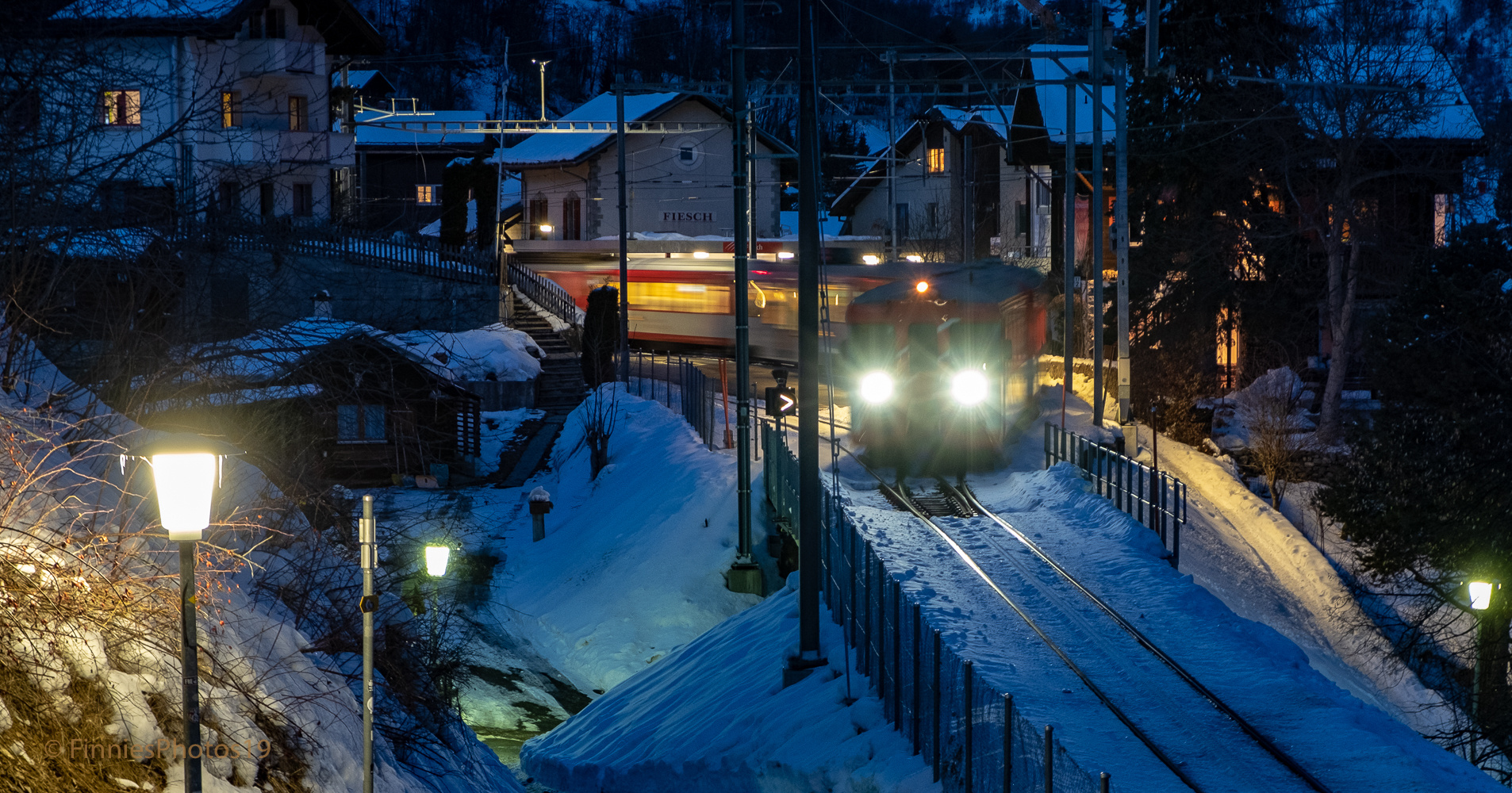 Fiesch abends