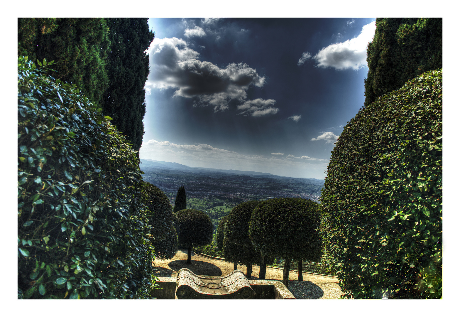 Fiesole 3 Blick auf Park