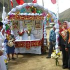 fiesta costumbrista en chaucayan, ancash, peru