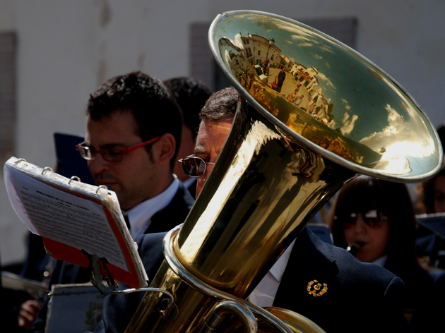 Fiesta en la Plaza del Pueblo