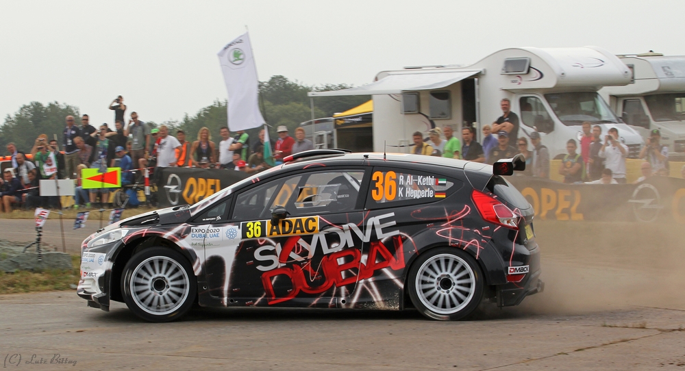 Fiesta R5 im Drift